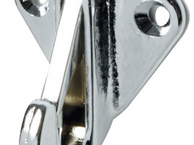 Piastrina con gancio apribile