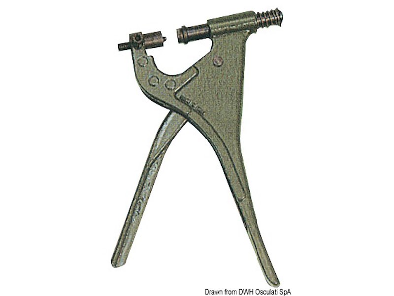 Pinza per bottoni a scatto 