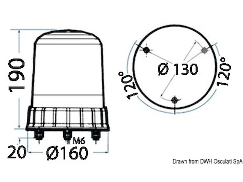 Luci blu per veicoli prioritari e d'emergenza