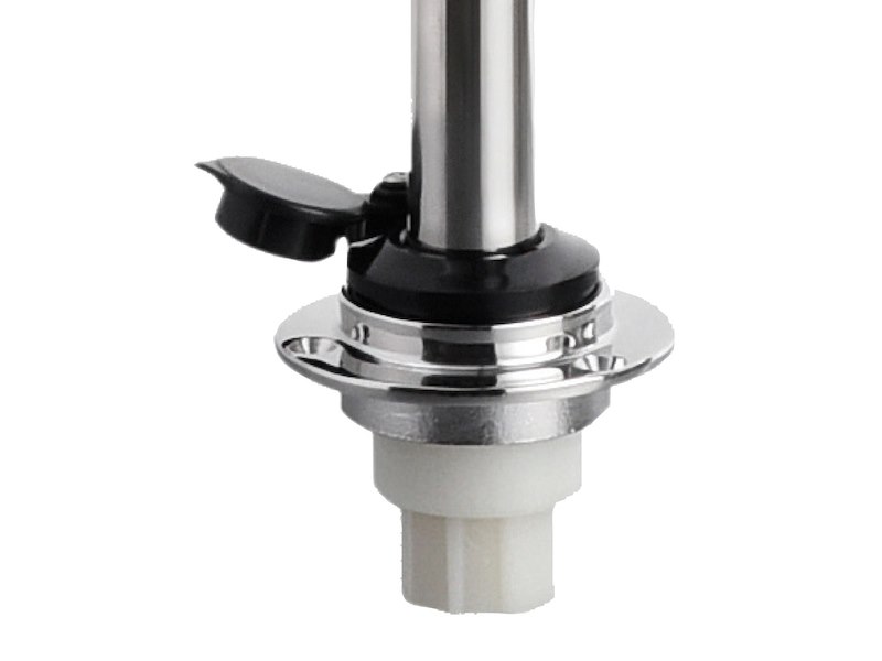 Fanale di fonda con asta Compact estraibile da piano