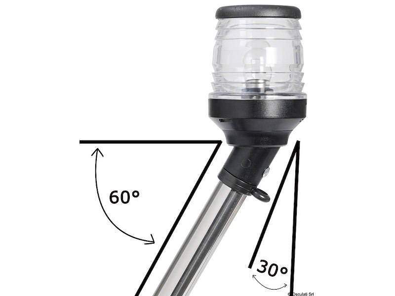 Fanale di fonda con asta Classic 360° estraibile