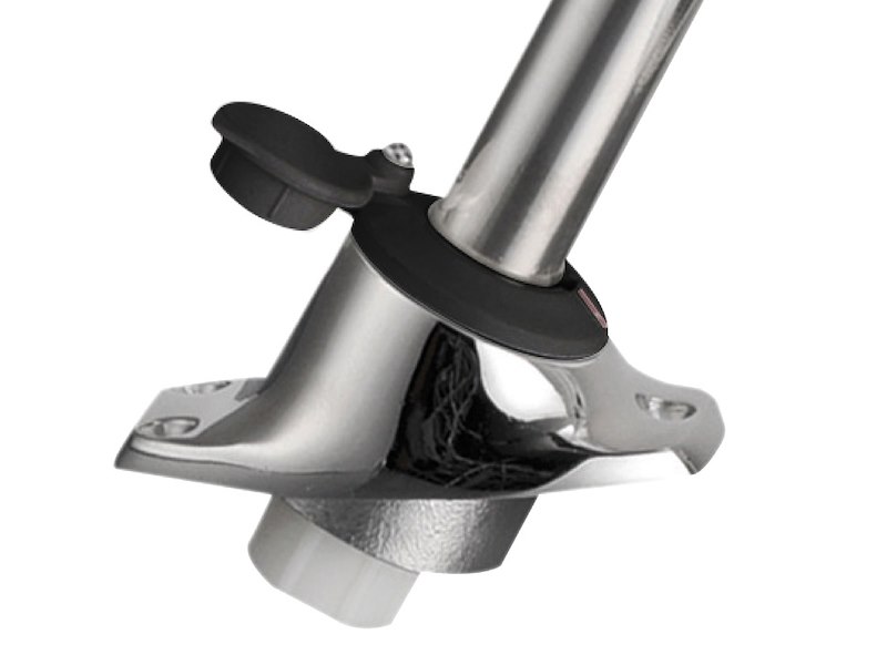 Fanale di fonda con asta Compact 360° estraibile inclinata