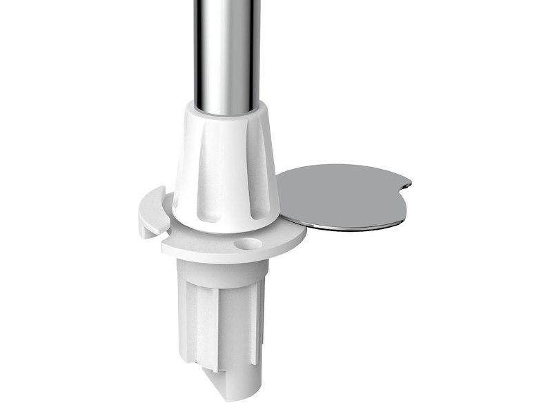 Fanale di fonda con asta Classic 360° estraibile con base Advance