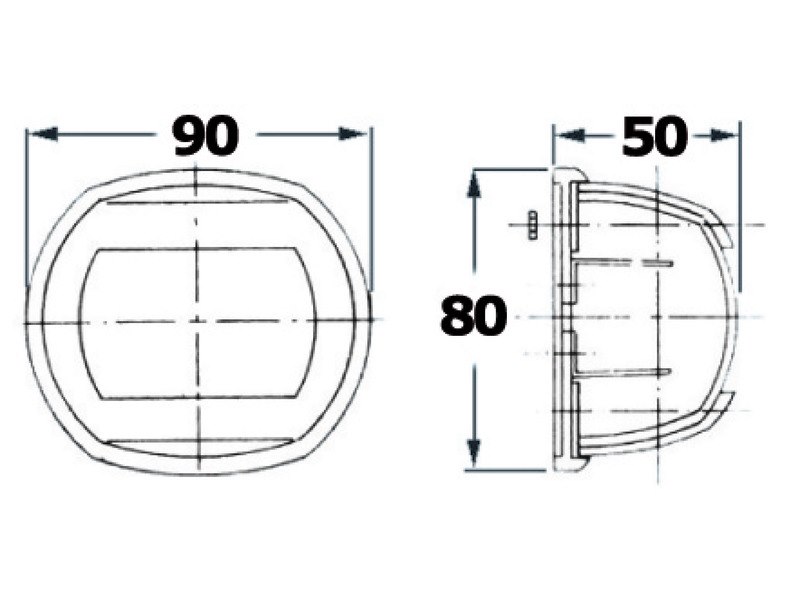 Luci di via Classic 12 in AISI 316 lucidato a specchio