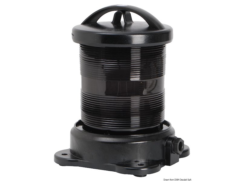 Luci di navigazione per scafi fino a 50 m DHR con omologazione MED 2014/90/EU