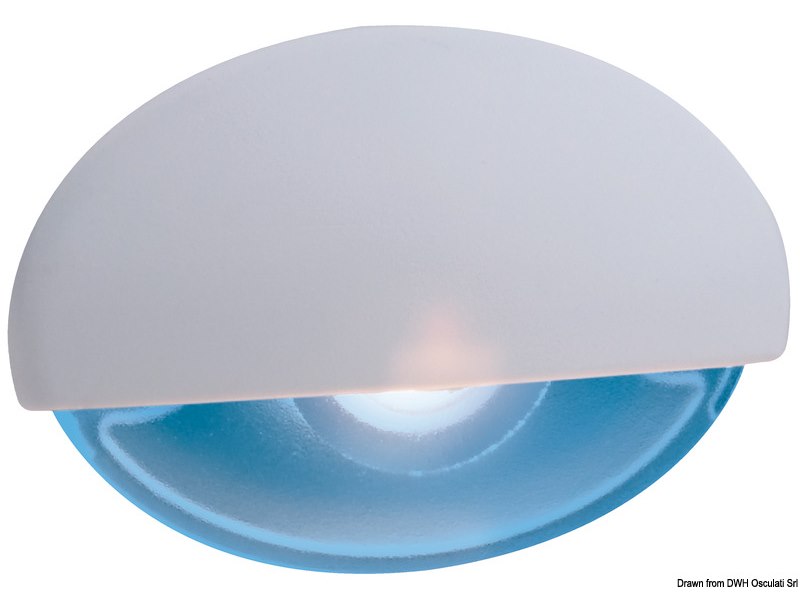 Luce cortesia Steeplight bianca LED bianco 