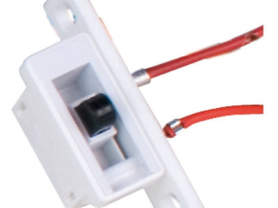 Luce ABS bianco per armadi 