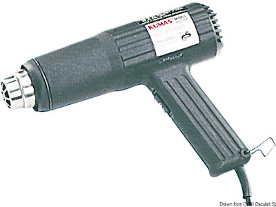 Riscaldatore per guaine termoretraibili 