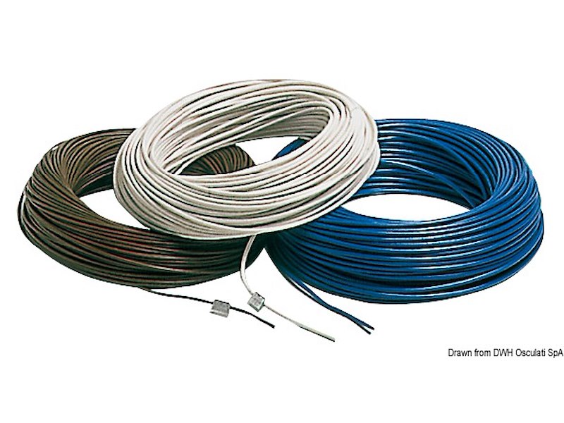 Cavo elettrico marino in rame rivestito in PVC superisolato
