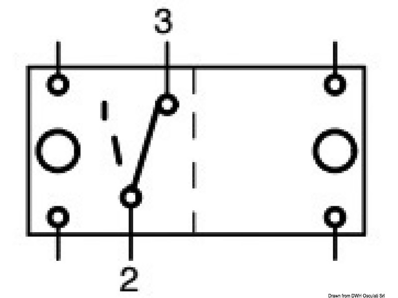 Interruttore CARLING SWITCH Contura con bascula