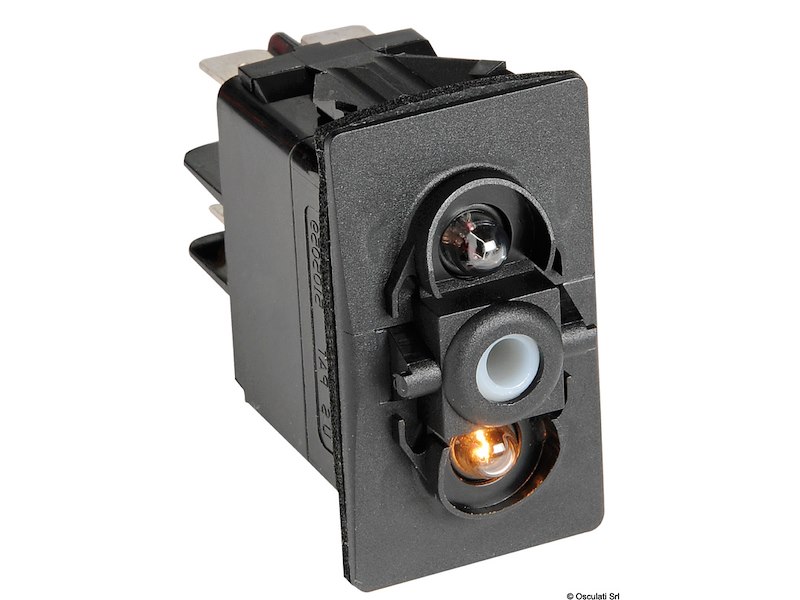 Interruttore a bascula impermeabili IP56 Marina R II doppio LED