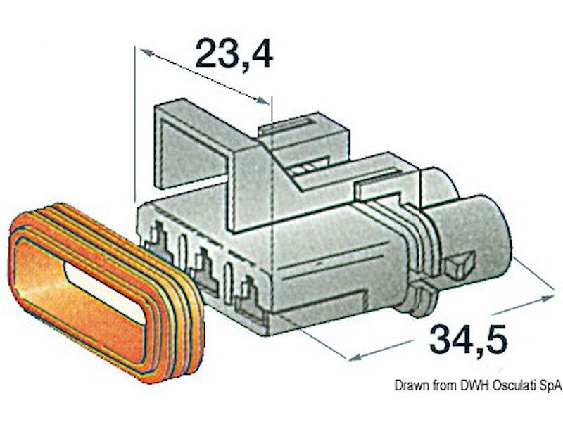 Connettori in plastica