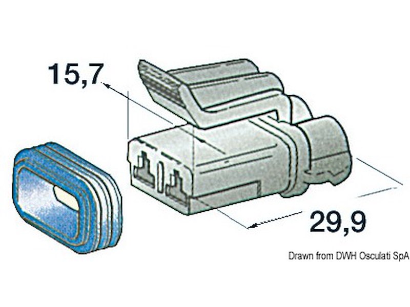 Connettori in plastica