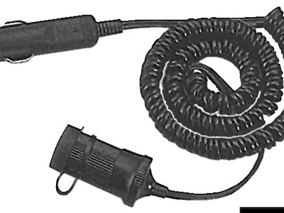 Cordone prolunga spiralato tipo accendisigari 