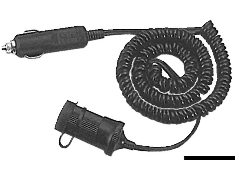 Cordone prolunga spiralato tipo accendisigari 