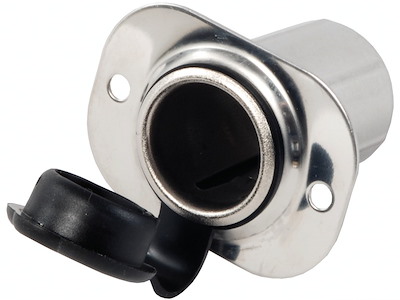 Presa inox per accendisigari 