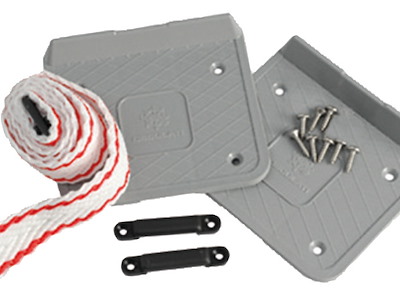 Doppia piastra fissa batteria 