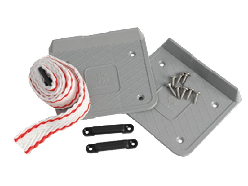 Doppia piastra fissa batteria 