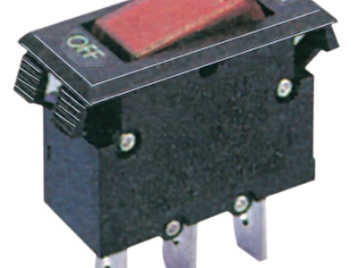 Interruttore termico resettabile a bascula