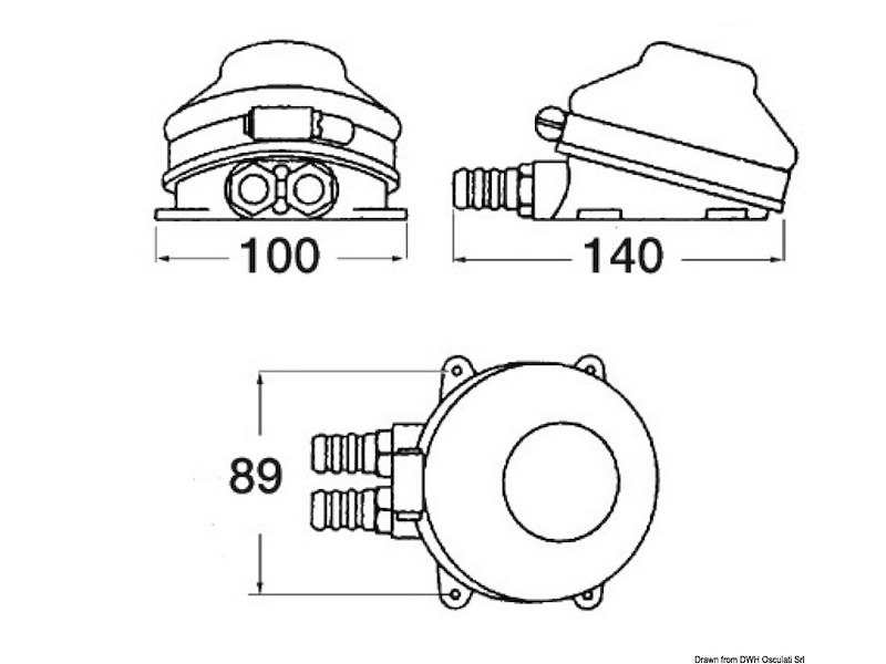 Pompa a pedale Whale Baby Foot MK2 
