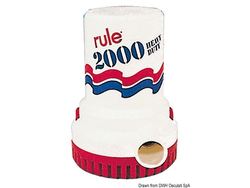 Pompa RULE 1500 e 2000 ad immersione