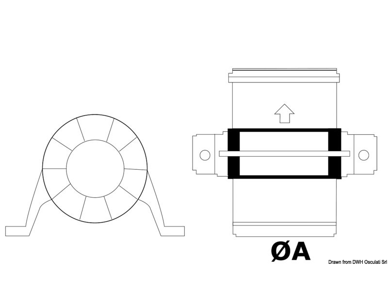Aspiratore/ventilatore assiale ATTWOOD Turbo