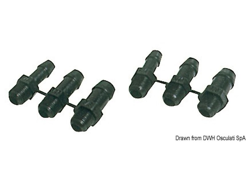 Filtro benzina da montare in linea sulla tubazione