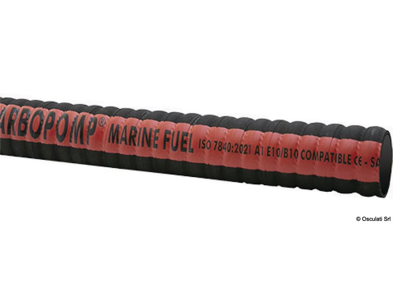 Tubazione carburante con spirale metallica