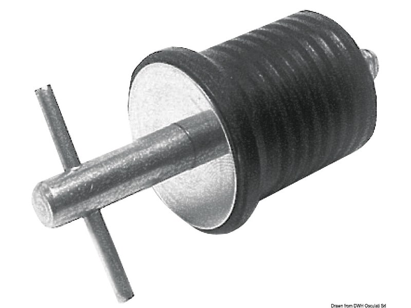 Tappo acqua inox espansione 22 mm 