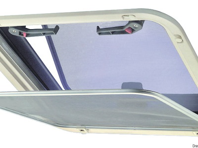 Controflange di finitura LEWMAR + zanzariera