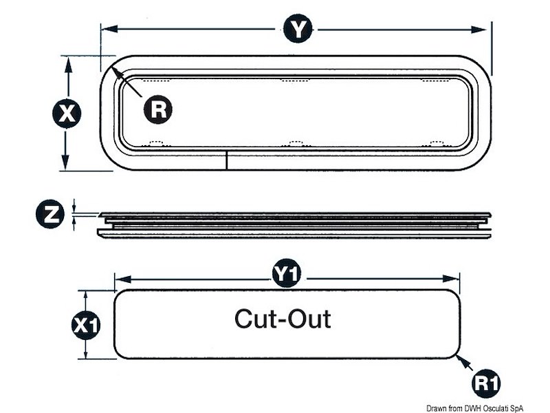 Oblò LEWMAR NEW Standard
