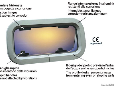 Oblò LEWMAR NEW Standard