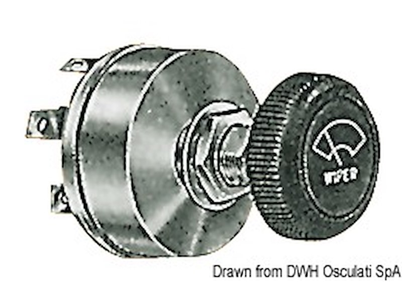Interruttore tergicristallo 12 V 2 velocità 