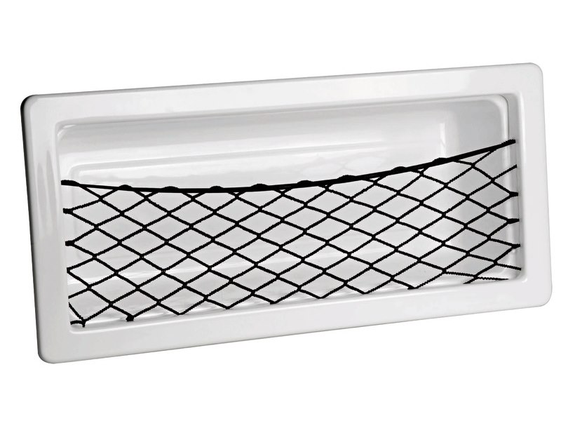 Tasca laterale porta-oggetti in ABS bianco