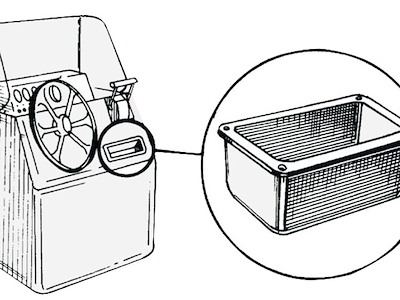 Vano portaoggetti 200 x 100 x 100 mm 