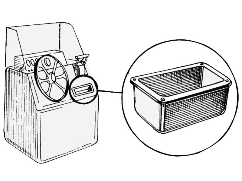 Vano portaoggetti 200 x 100 x 100 mm 
