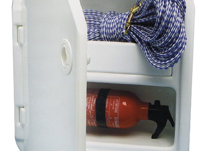 Vano portaoggetti/estintore in ABS 