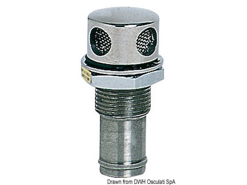 Sfiato carburante in acciaio inox lucidato a specchio