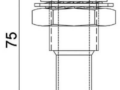 Sfiato carburante in acciaio inox lucidato a specchio