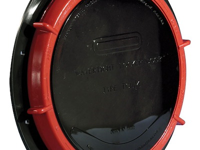 Botola WHALE a tenuta stagna con coperchio a vite