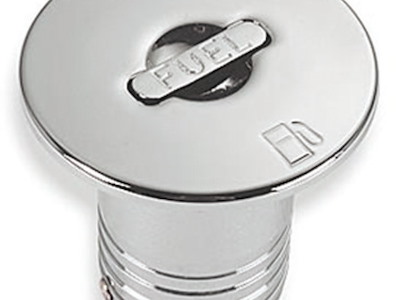 Tappo di rifornimento in ottone cromato