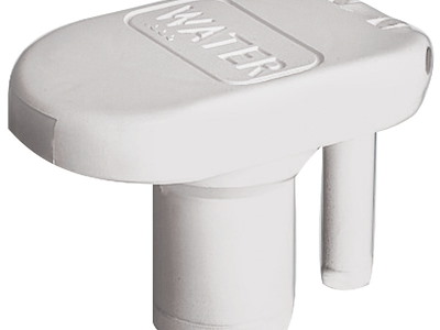 Tappo imbarco in nylon con sfiato incorporato, apertura a scatto