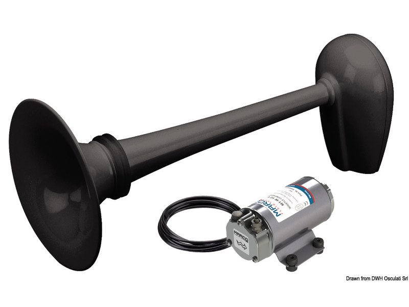 Tromba MARCO in ottone con compressore