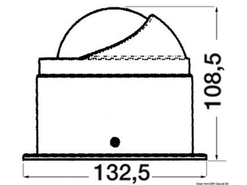 Bussola RIVIERA Artica 2" 3/4