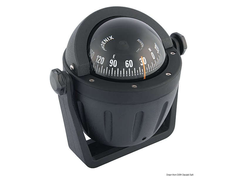 Bussola con staffa RIVIERA Zenit 3"