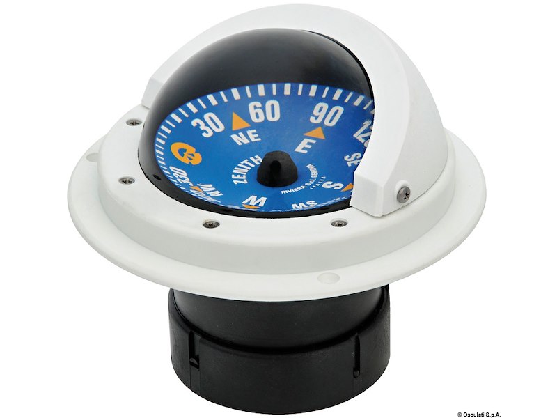Bussola ad incasso RIVIERA Zenit 3"