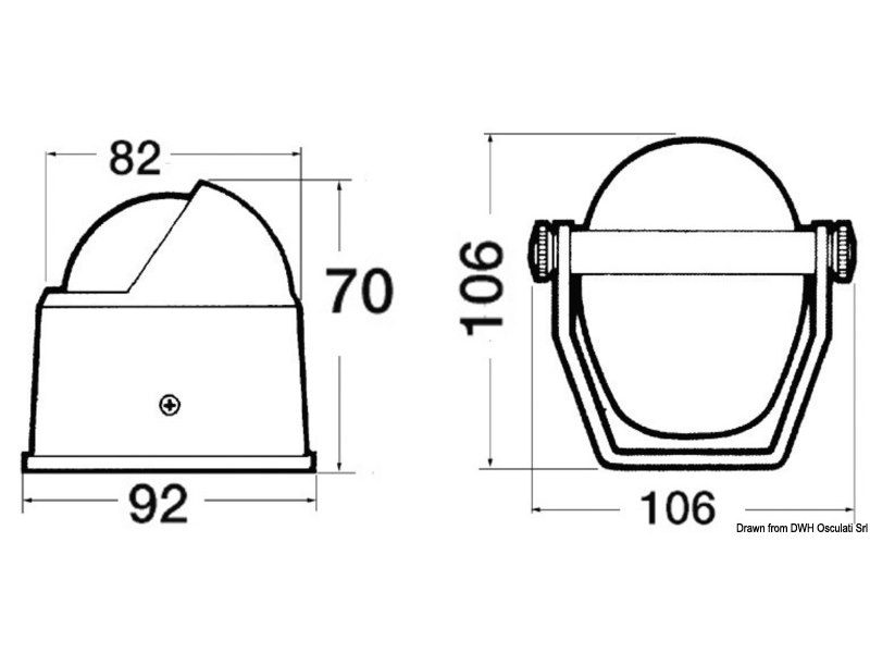 Bussola RIVIERA Stella 2" 1/2