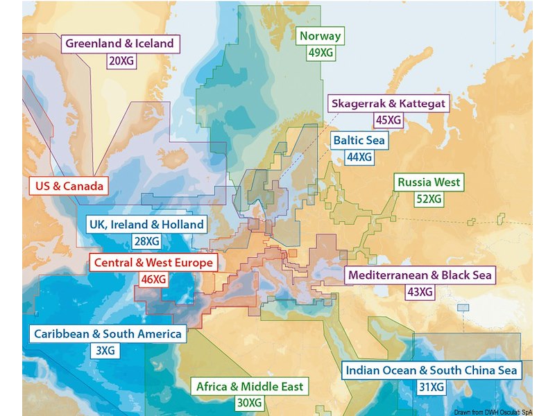 Cartografia NAVIONICS