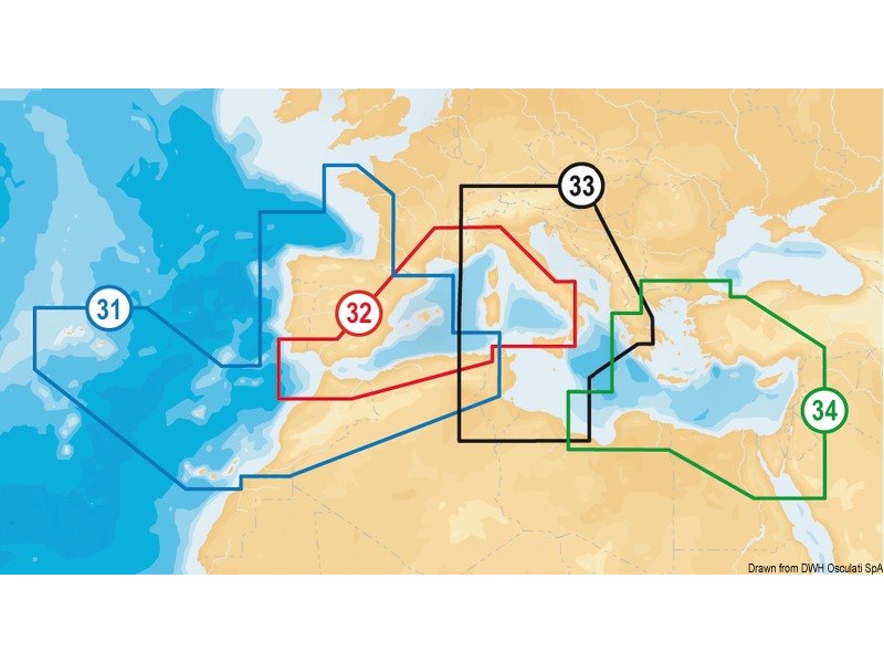 Cartografia NAVIONICS