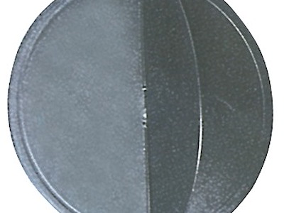 Pallone in policarbonato nero di segnalazione 